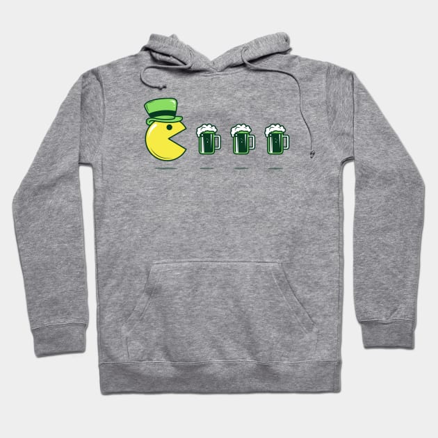 St Pacman's Day Hoodie by scribblejuice